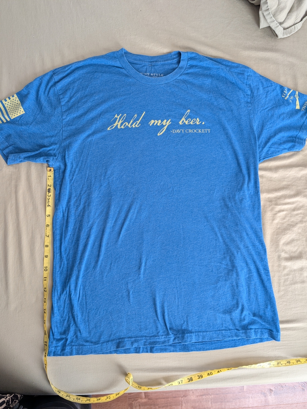 Grunt Style T Shirt XL Blue